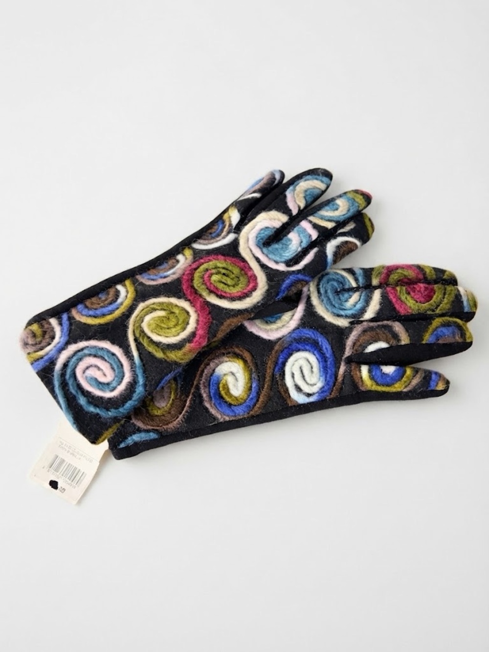 🎨 ARTSY YARN SWIRL GLOVES NWT M/L